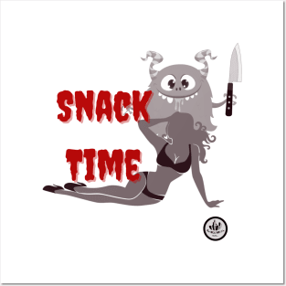 Snack Time Monster Posters and Art